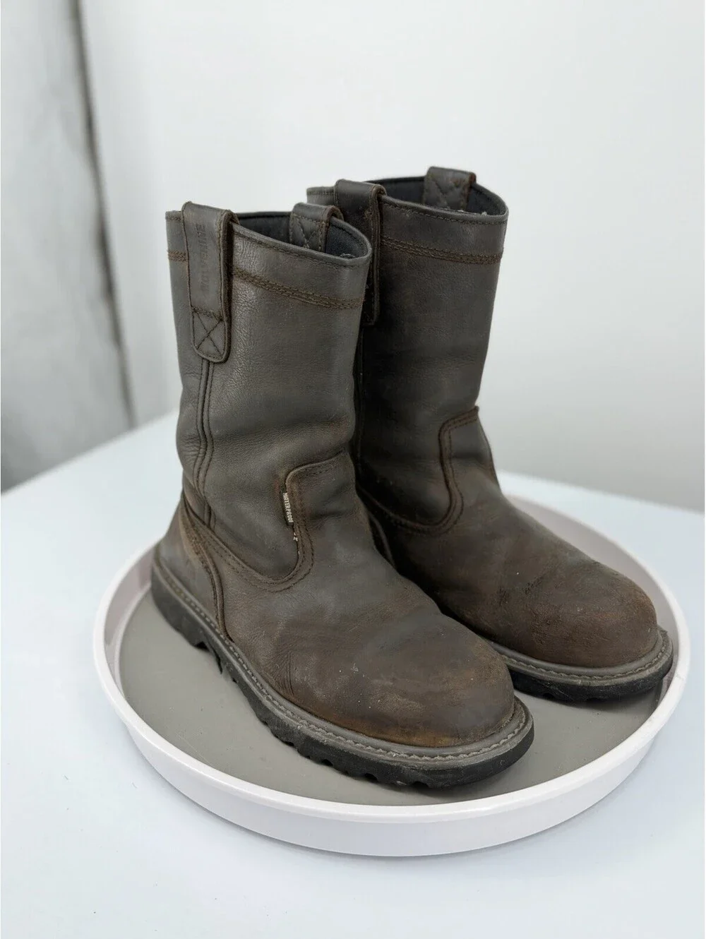 Wolverine Floorhand 10 Inch waterproof Wellington Steel Toe Work Boot mens 8.5